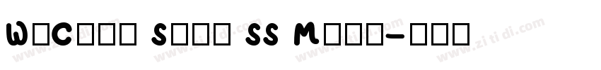 WeChat Sans SS Medi字体转换